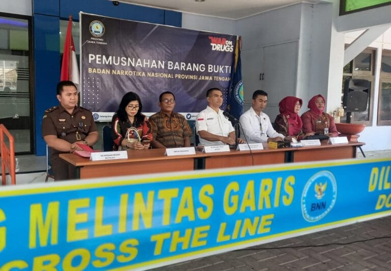 BNNP Jateng Gagalkan Peredaran Narkotika di Boyolali