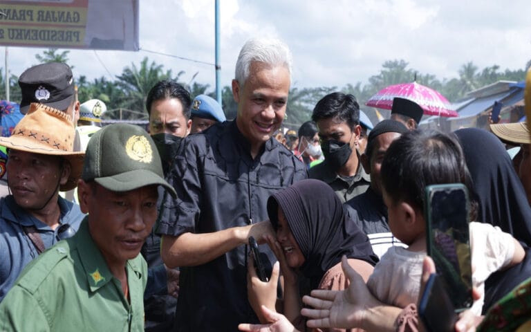 Ganjar Silaturahmi dengan Warga Musi Banyuasin, Berprestasi di Tingkat Nasional