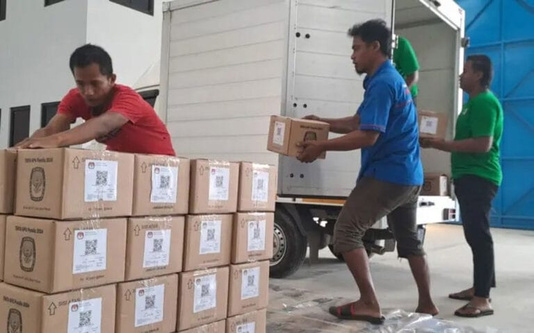 KPU Kota Semarang Terima 9.292 Logistik Tinta Pemilu 2024