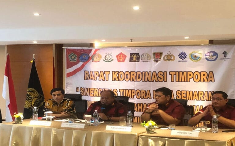 Pantau WNA di Semarang, Lapas Semarang Hadiri Rakor Tim Pora