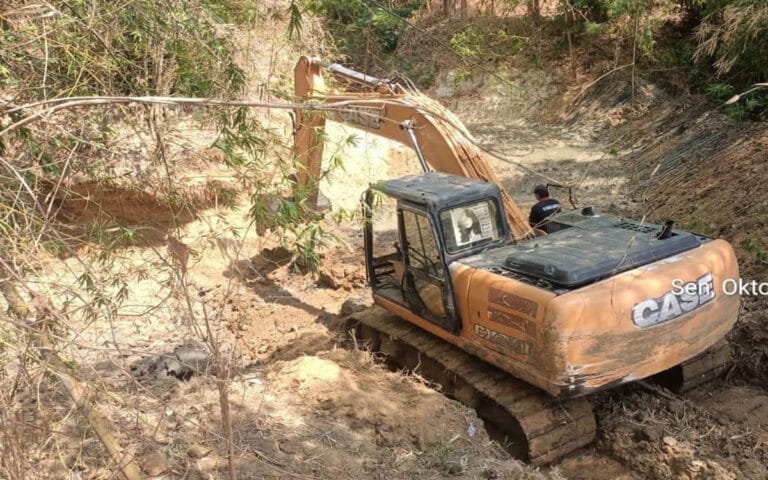 Cegah Banjir, Daerah Aliran Sungai Bendungan Lodan Dinormalisasi