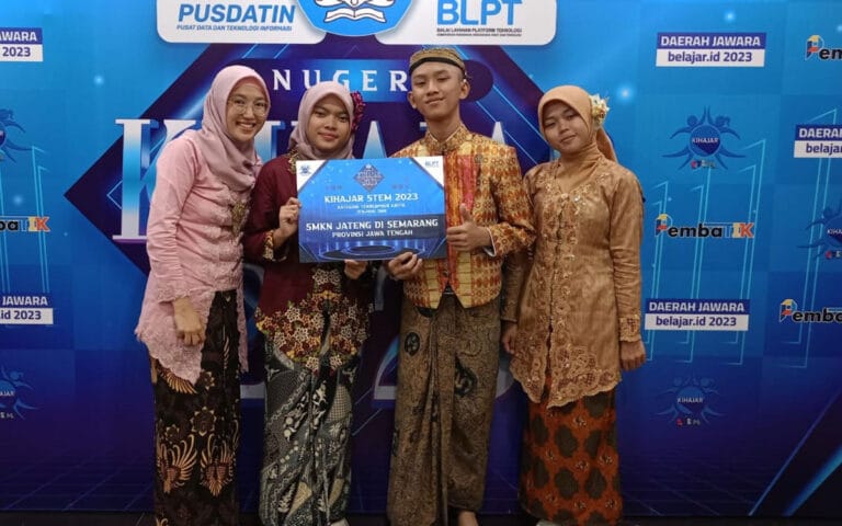 SMKN Jateng Semarang Jadi Pemenang Ajang Kompetisi Nasional Kihajar STEM