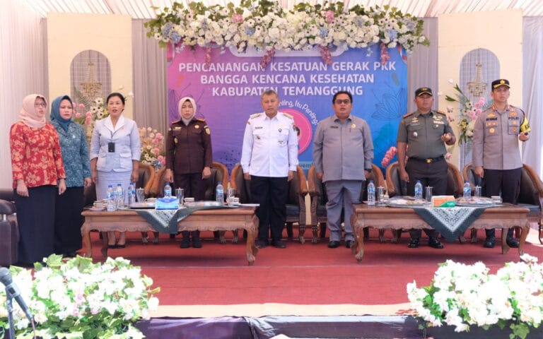 Atasi Stunting, Pemkab Temanggung Canangkan Gerak PKK Bangga Kencana
