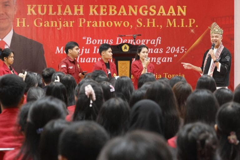 Mahasiswa UKI Toraja Terinspirasi Ganjar, Bertekad Bersama Wujudkan Indonesia Emas