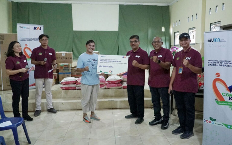 KAI Daop 4 Berikan Bantuan TJSL Kepada Pondok Diakonia Yayasan Sosial Harapan Bawen