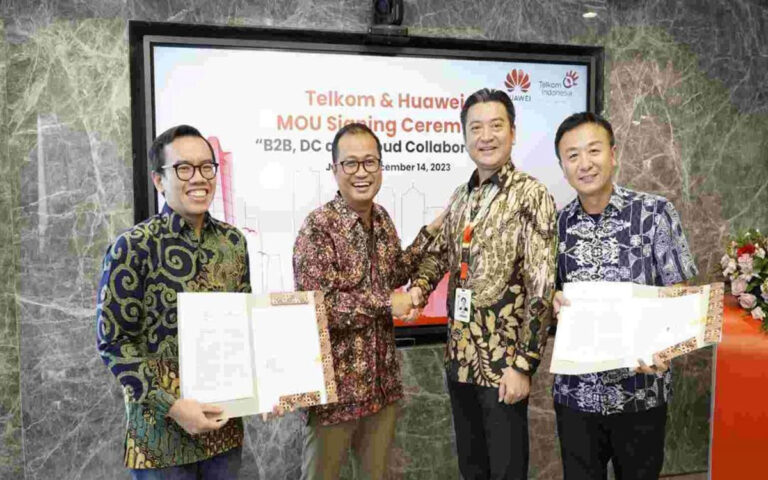 Telkom dan Huawei Bersinergi Buka Peluang Pangsa Pasar B2B