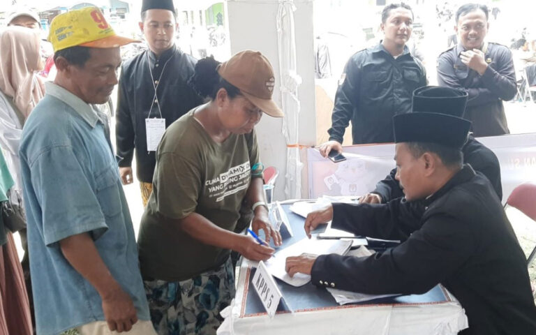 KPU Rembang Gelar Simulasi Pemungutan Suara Pemilu