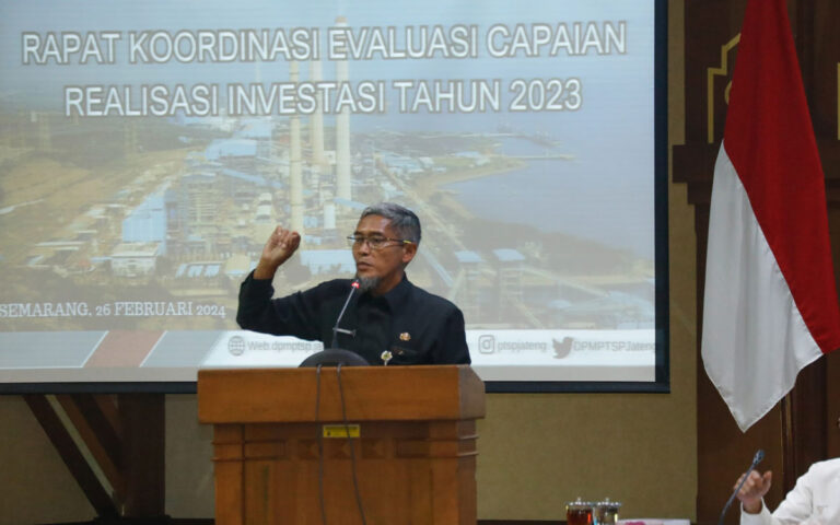 Investasi di Jateng Capai Rp77,02 Triliun, Serap 280.643 Tenaga Kerja