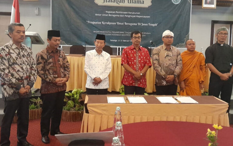 Pemuka Agama Jateng Tolak Politisasi Agama Dalam Pemilu 2024