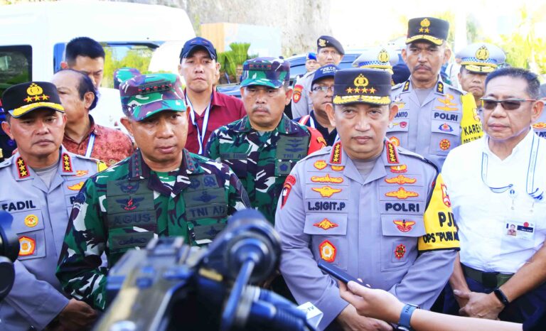 Kapolri Bersama Panglima TNI Kunjungi Venue KTT WWF Salah Satunya GWK