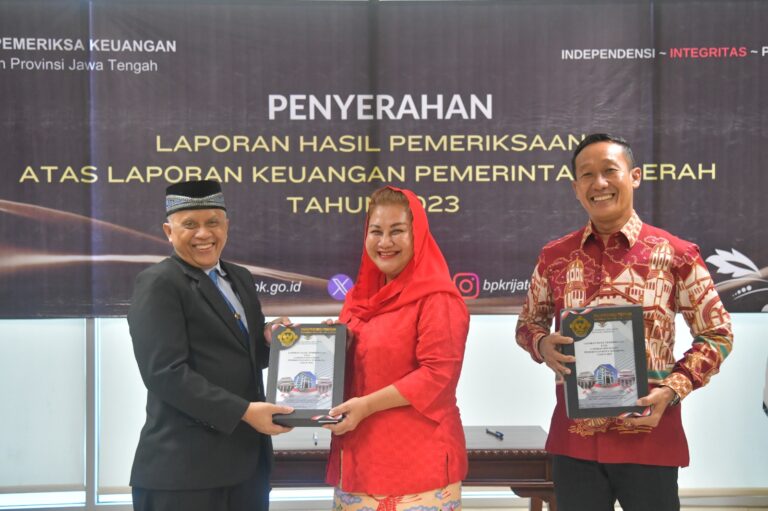 Pemkot Semarang Kembali Raih Opini WTP dari BPK RI