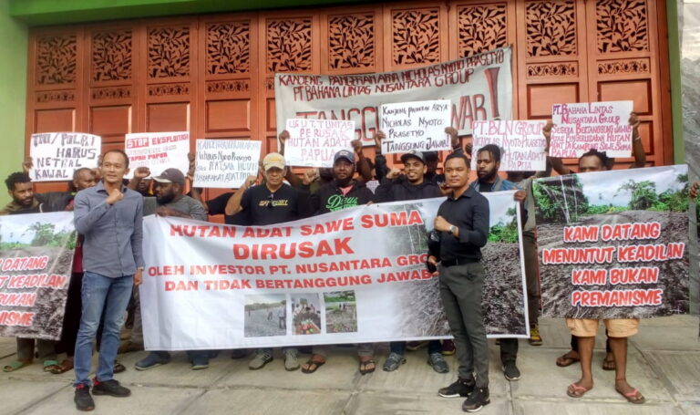 Warga Papua Geruduk Bos Tambang Emas dan Pemilik Koperasi di Kota Salatiga