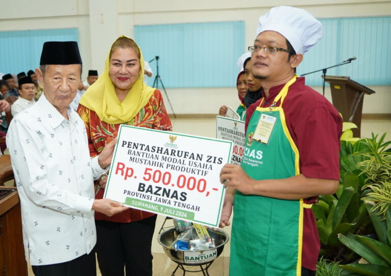 Kolaborasi Pengembangan UMKM Usaha Boga dengan Baznas Jateng, Mbak Ita Siap Support