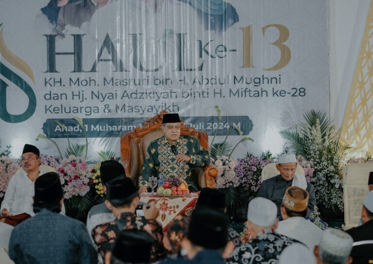 Ribuan Orang Hadiri Haul Ke-13 KH Masruri Mughni di Ponpes Al Hikmah Brebes