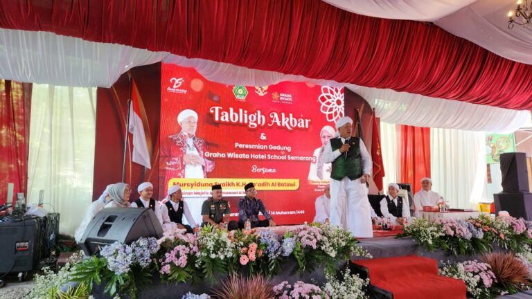 Graha Wisata Hotel School Gelar Tabligh Akbar, Resmikan Gedung Baru dan Santuni Anak Yatim