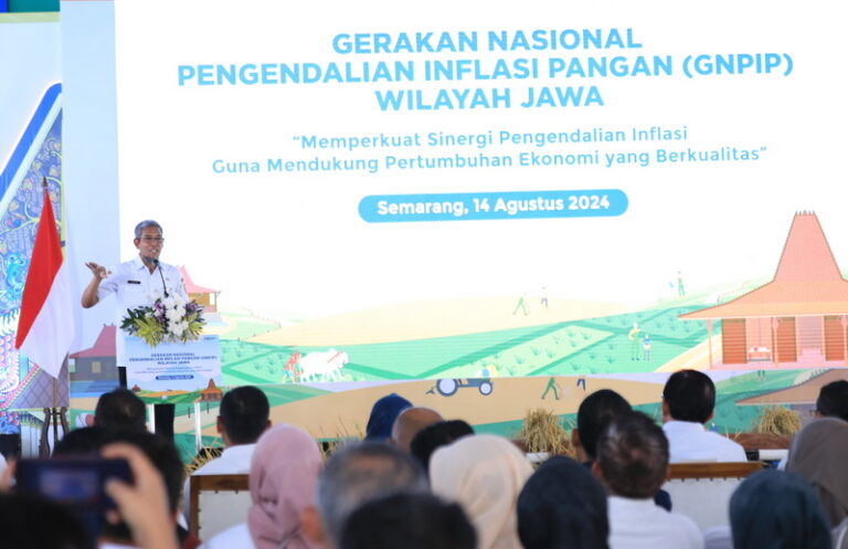 Berhasil Kendalikan Inflasi, Gerakan Nasional Pengendalian Inflasi Pangan Dihelat di Jateng