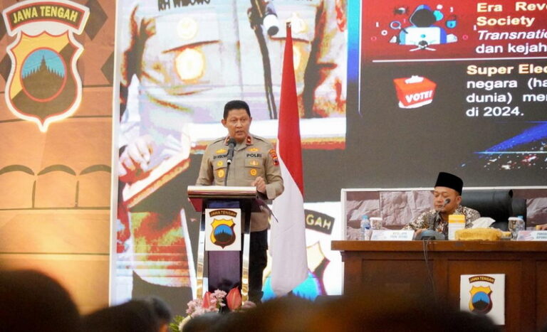 Rakor Linsek Polda Jateng Sinergi Polri Mengawal Pilkada Damai 2024