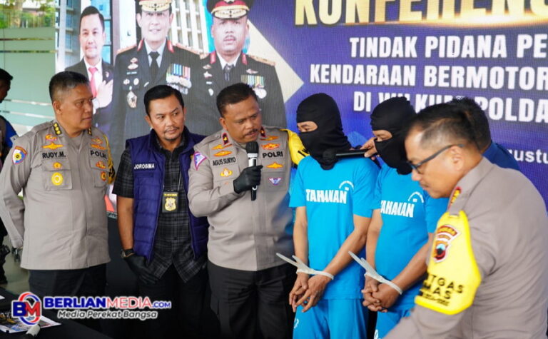 Polda Jateng Ungkap Sindikat Penadah Mobil Bodong di Sukoharjo