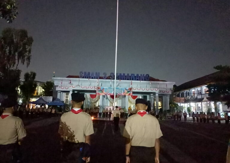 Kwarcab Kota Semarang Gelar Renungan Ulang Janji di Malam Peringatan HUT Ke-63 Pramuka