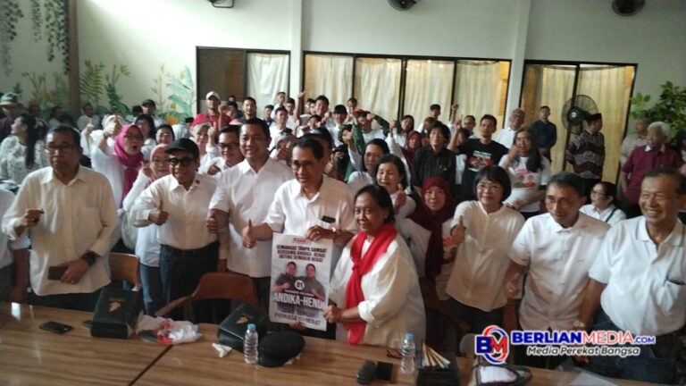 Alumni Bersatu Deklarasi Dukung Pasangan Cagub-Cawagub Andika-Hendy