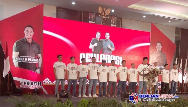 Relawan Tekadh Membara Deklarasi Pemenangan Andika-Hendi di Pilgub Jateng 2024
