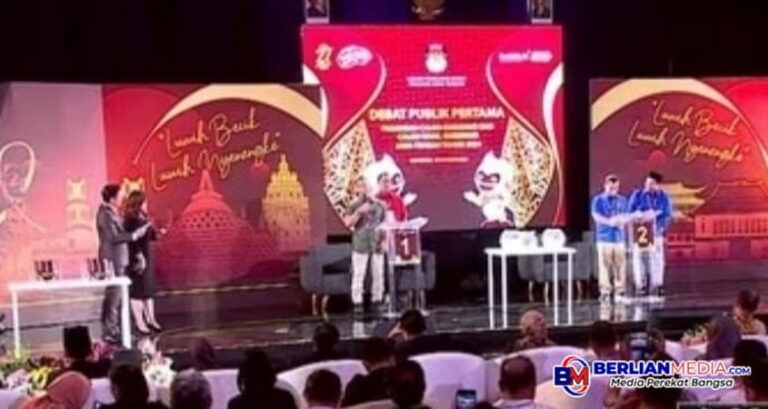 Debat Pilgub Jateng 2024 Kedua Paslon Usung Pembangunan, Pendidikan dan Kesejahteraan