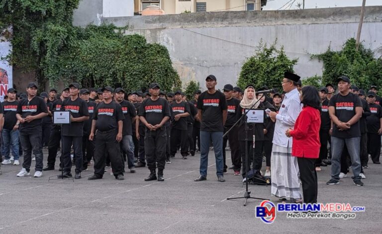 Ratusan Satgas Anti Money Politics Gelar Apel Siap Amankan Jaguar dan Perkasa Jateng