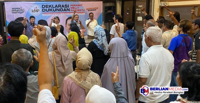 Makin Solid, Yoyok-Joss Dapat Dukungan dari Kerabat Melly Pangestu