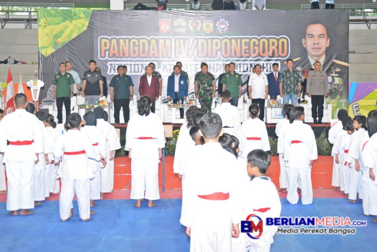 Piala Pangdam IV/Diponegoro National Karate Championship Tahun 2024 Resmi Digelar