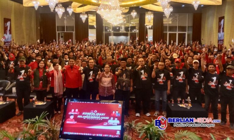 Ribuan Relawan Rumah Juang Siap Menangkan Agustin – Iswar dan Andika – Hendi