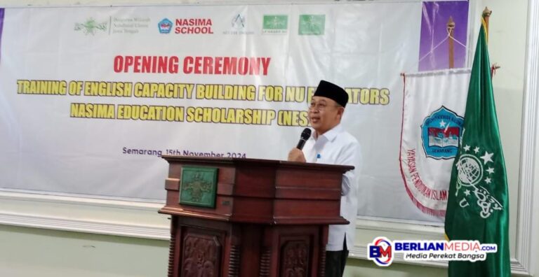 Tingkatkan Kemampuan Bahasa Inggris Bagi Guru Ma’arif dan Ustadz Pondok Pesantren, PWNU Jateng-YPI Nasima Kirim 20 Guru-Ustadz Terpilih Belajar ke Pare