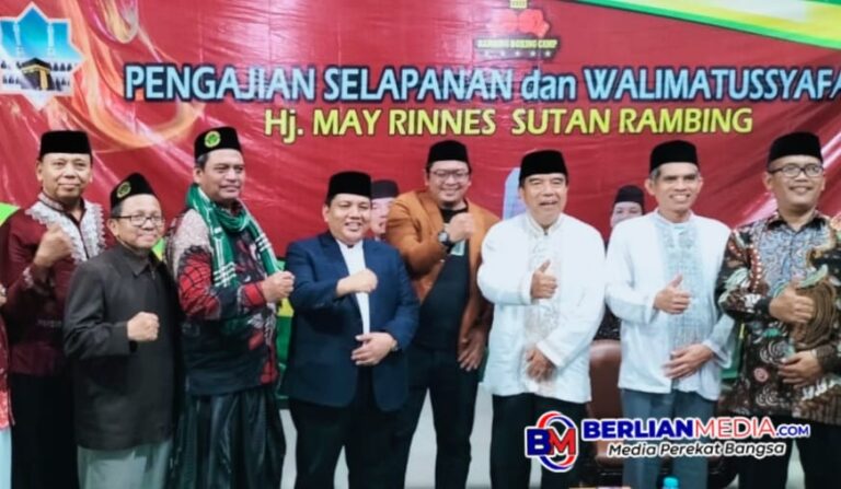 Menyongsong Ibadah Umrah, Hj. May Rinnes Gelar Pengajian dan Walimatusyafar