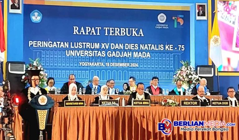 UGM di Usia 75 Tahun: Meneguhkan Kebangsaan, Inovasi, dan Keberlanjutan