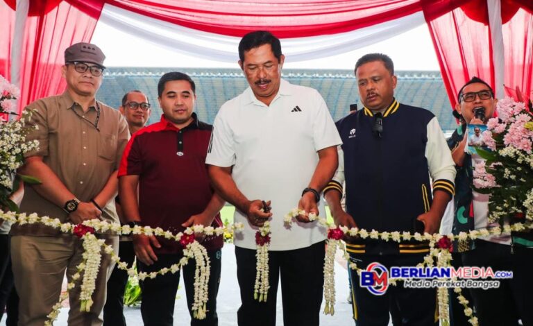 Nana Sudjana Resmikan Pemanfaatan Kembali Stadion Jatidiri Pasca Renovasi Sesuai Standar FIFA