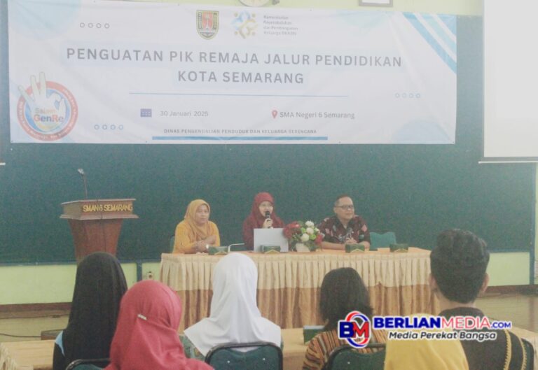 PIK Remaja Sehati SMA 6 Semarang Gelar Penguatan PIK Bersama DISDALDUKKB Kota Semarang