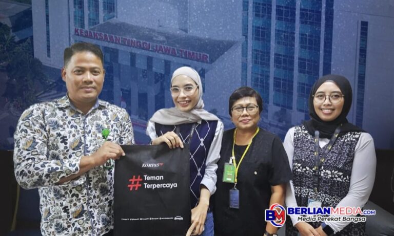 Kasi Penkum Kejati Jatim Terima Kunjungan Media dari Kompas Group