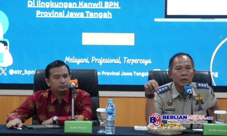 Kanwil BPN Jawa Tengah Gelar Sosialisasi Strategi Komunikasi dan Pengelolaan Dashboard Eksistensi