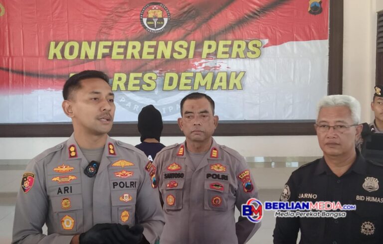 Polres Demak Amankan Pencuri Handphone di Rumah Warga Mranggen