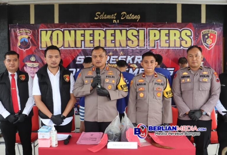 Polres Rembang Berhasil Ungkap 5 Kasus Dalam Rangkaian Ops Aman Candi 2025