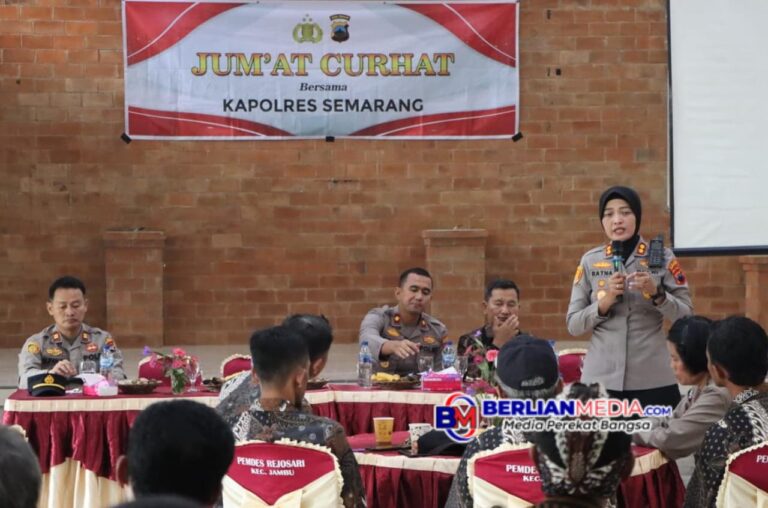 Jumat Curhat, AKBP Ratna Sambangi Warga Jambu Kabupaten Semarang