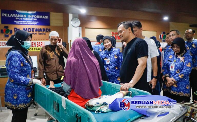 Ahmad Luthfi Cek Layanan Fast Track RSUD Dr Moewardi untuk Lansia dan Berkebutuhan Khusus