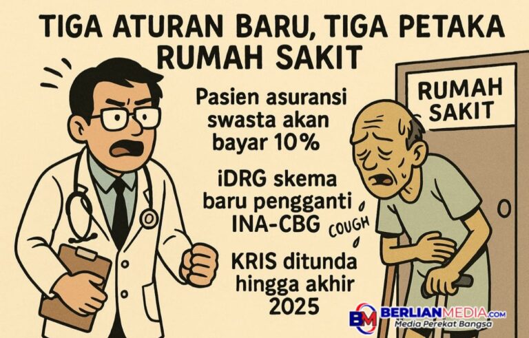 Tiga Aturan Baru, Tiga Petaka Rumah Sakit