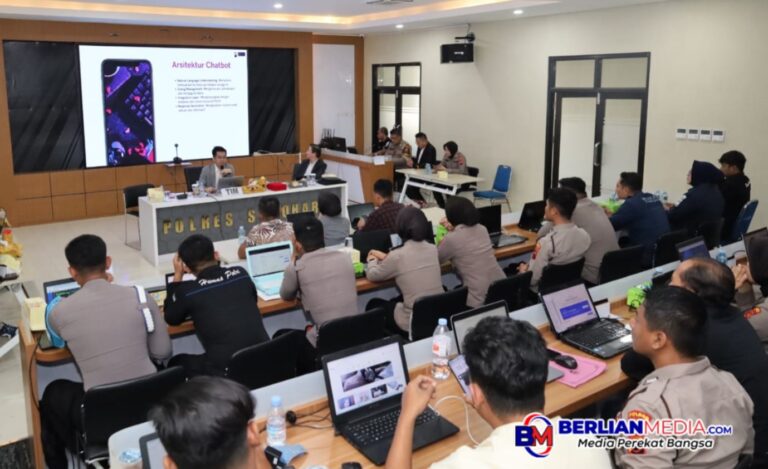 Polres Sukoharjo Pionir Pemanfaatan AI untuk Keamanan dan Pelayanan Publik