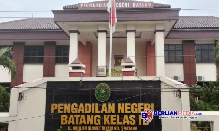 Majelis Hakim PN Batang Larang Wartawan Lakukan Liputan di Sidang Terbuka
