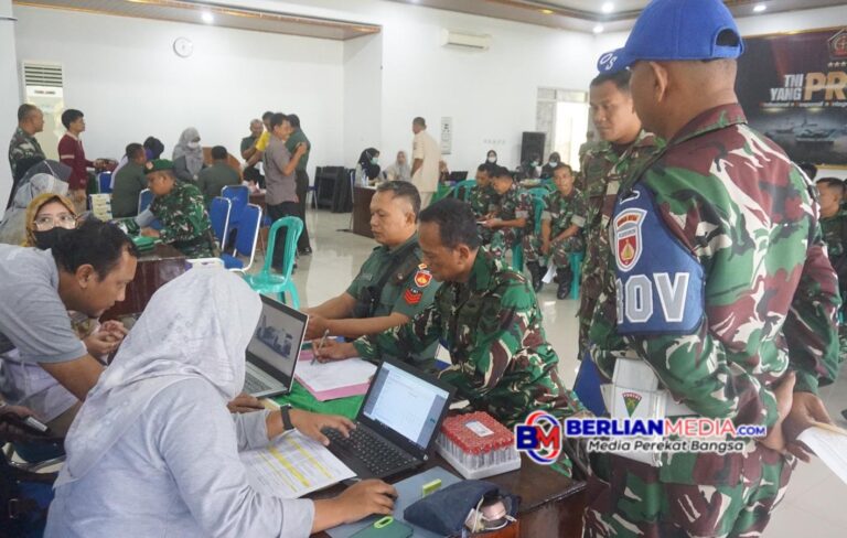 Peduli Kesehatan Anggota, Kodim 0736/Batang Gelar Cek Kesehatan Gratis