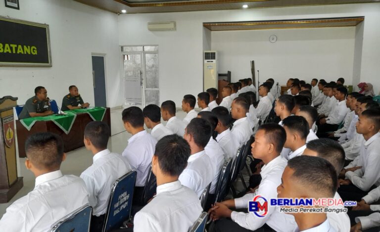 Dandim Batang Berikan Motivasi dan Arahan Kepada Casis Catam TNI AD