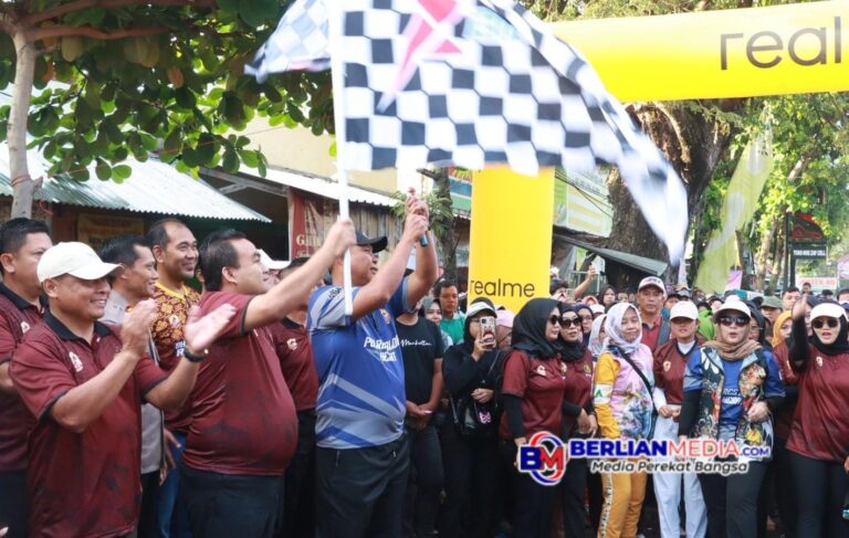 Polres Blora Gandeng KONI Gelar Bhayangkara Run 5K dan Jalan Santai di Cepu