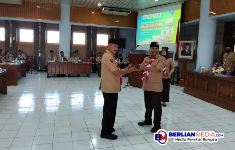 Bupati Rembang Muscab ke XVIII Gerakan Pramuka Kwarcab Rembang.