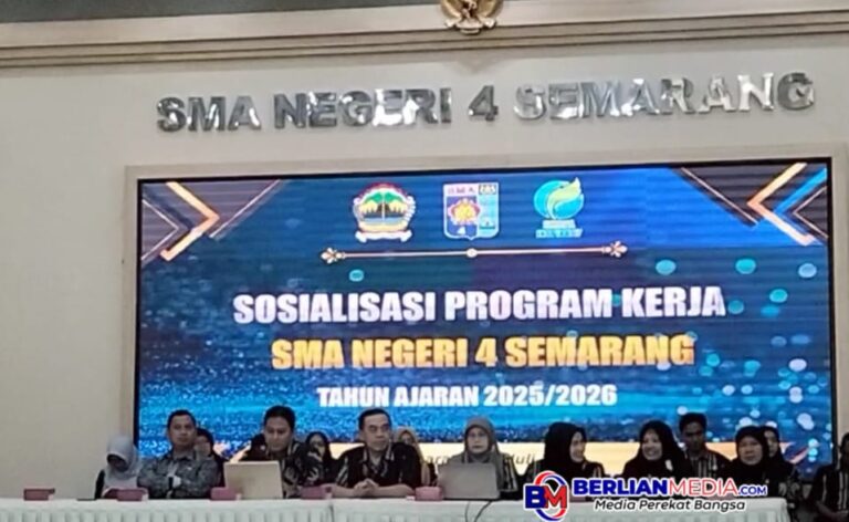 SMAN 4 Semarang Gelar Sosialisasi Program Kerja 2025, Libatkan Orang Tua Siswa