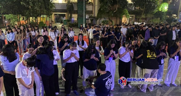 Ratusan Pelajar Kristen di Kudus Dikumpulkan dalam Ibadah Never Ending Worship